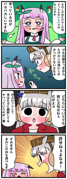 ゴルシとマックイーンその1656
「軽い気持ちでやってるな!」 
