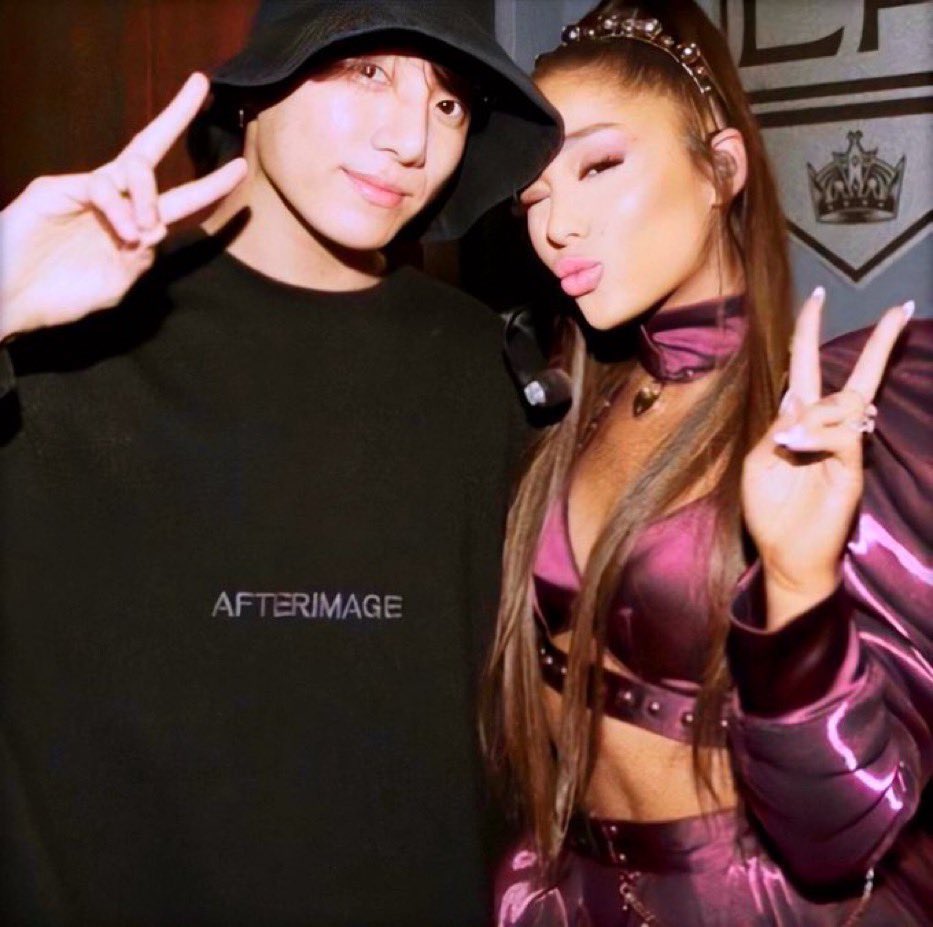 When Jungkook Isn't on Stage, He's Supporting Female Icons — A Thread