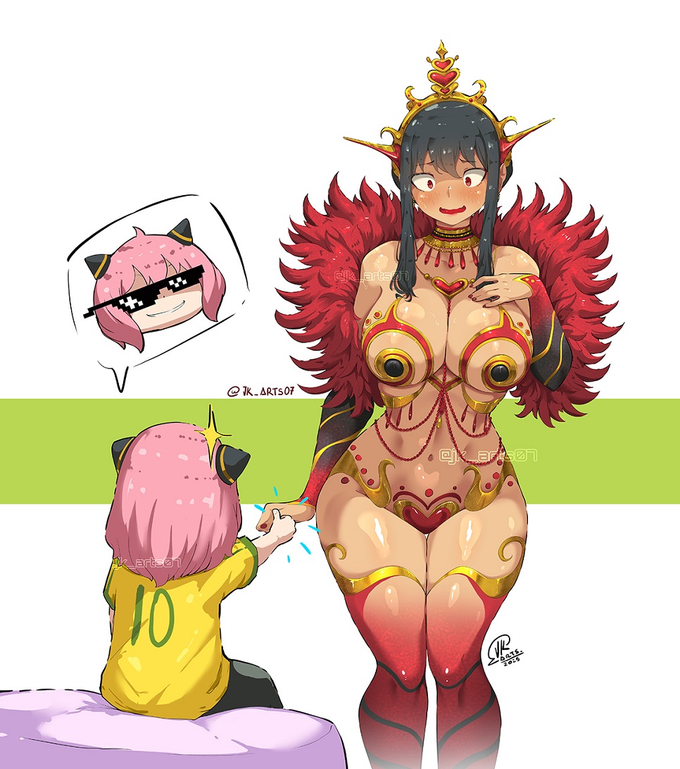 🥛🍫 Version

#yorfoger #SPY_FAMILY #fanart #waifu #brazil #stripgame  #anya