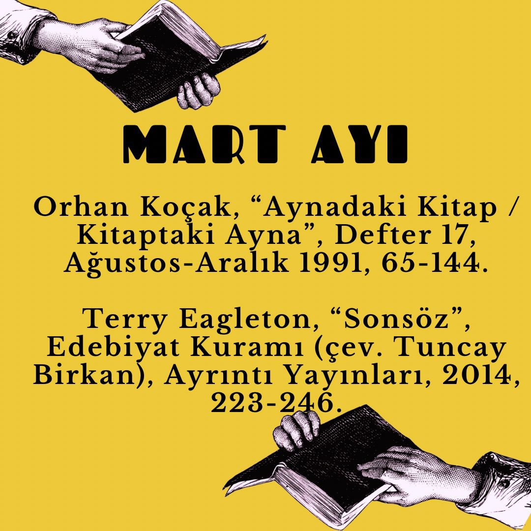 diagonalagi's tweet photo. “Diagonal Ne Okuyor?”da bu ay Orhan Koçak'ın “Aynadaki Kitap / Kitaptaki Ayna” başlıklı metnini konuşacağız. İlgisi olan herkesi bekleriz!

Kayıt bağlantısı:

https://t.co/yAwb5mqMRV https://t.co/8yQGzGbar7