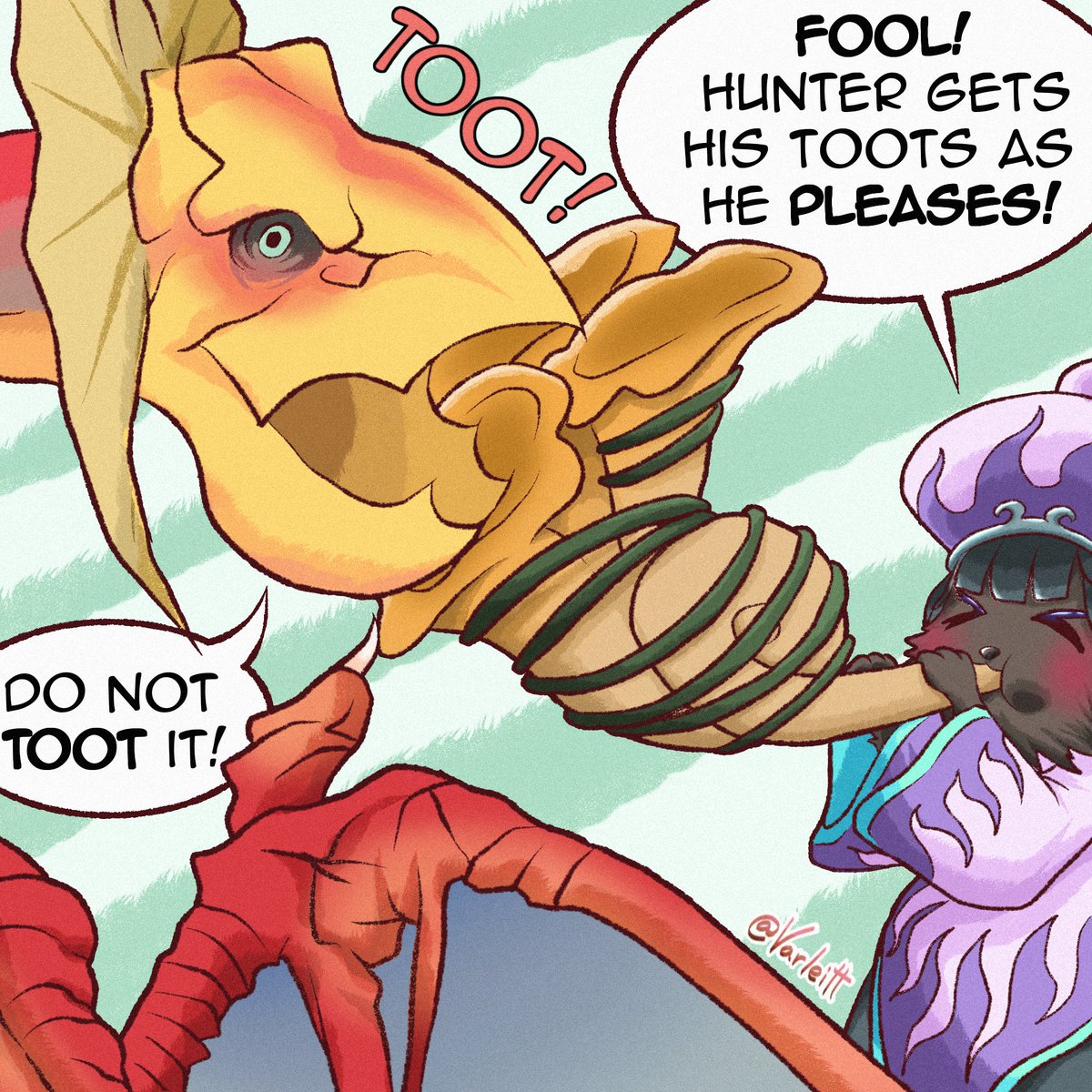 Palico does as he pleases (commission)
#MHWilds #MonsterHunterWilds 