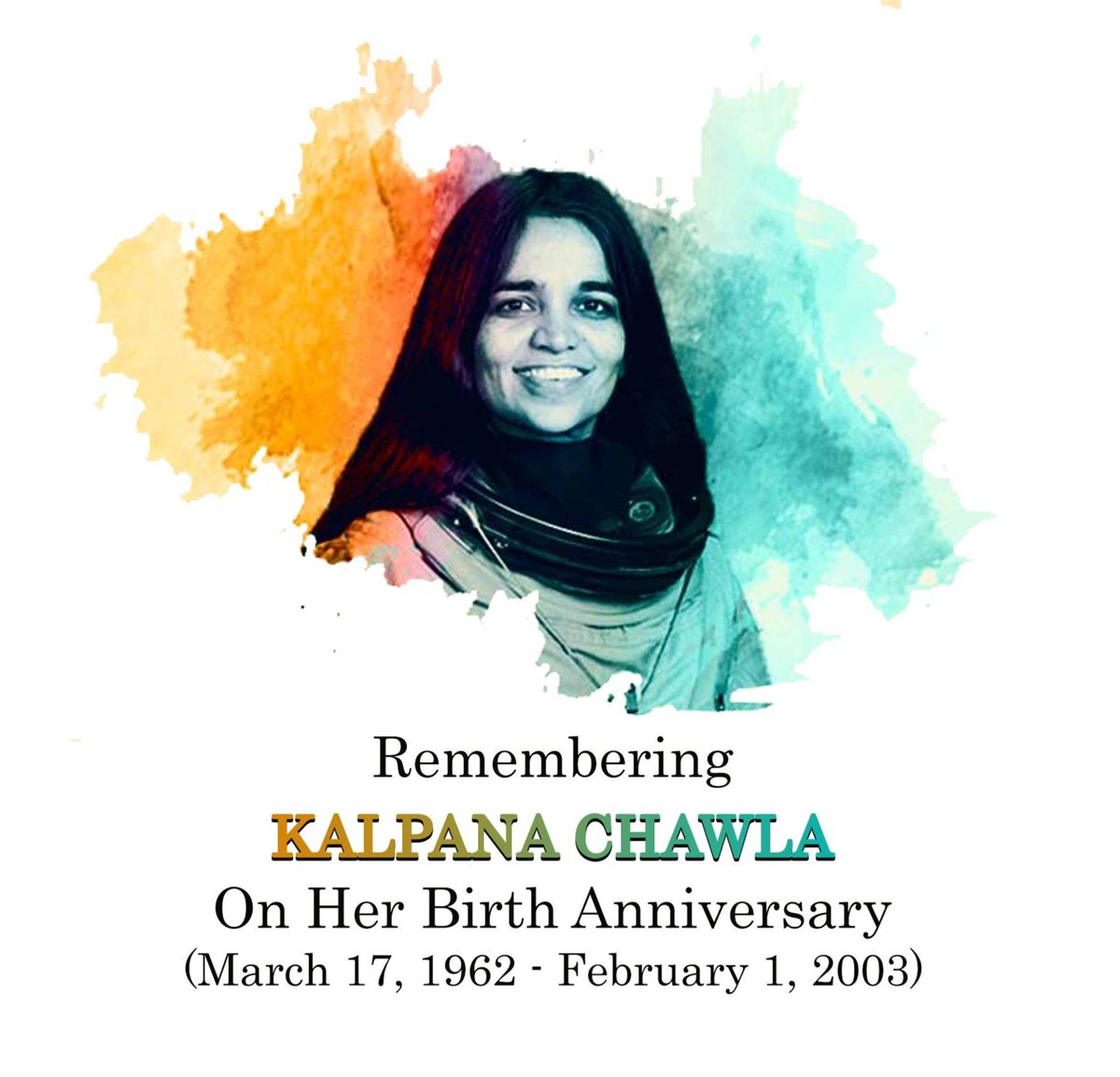 narottamsahoo's tweet photo. Remembering #KalpanaChawla on her birth anniversary - an icon of #STEMexploration and a symbol of inspiration for #dreamers, #scientists, and #explorers.
From #Karnal to the #Cosmos, her journey reminds us that no #dream is too big, no #sky too far when fueled by #curiosity and #perseverance.
At @InfoGujcost, we celebrate her legacy by empowering young minds to #explore, #innovate, and #reach for the #stars!