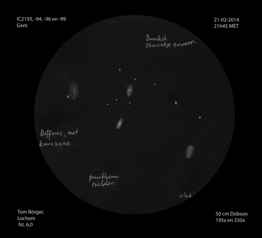 As new #deepskylog sketch of the week, we selected this sketch of the Galaxy IC 2196 in Gemini by Tom Borger.
More information can be found here:

deepskylog.org/index.php?inde…

#sketch #sketchoftheweek #deepsky #astronomy #deepskydrawing #sketches