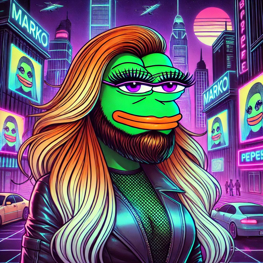 trap_marko's tweet photo. Marko steps into the neon-lit future, glowing with cyberpunk energy! 🚀💡 The streets are electric, and the grind never stops. Is this the next level of trading?

#Marko #Pepe #MemeCoin #Crypto #Cyberpunk #Web3 #degen #trenches https://t.co/qNyxdpZizK