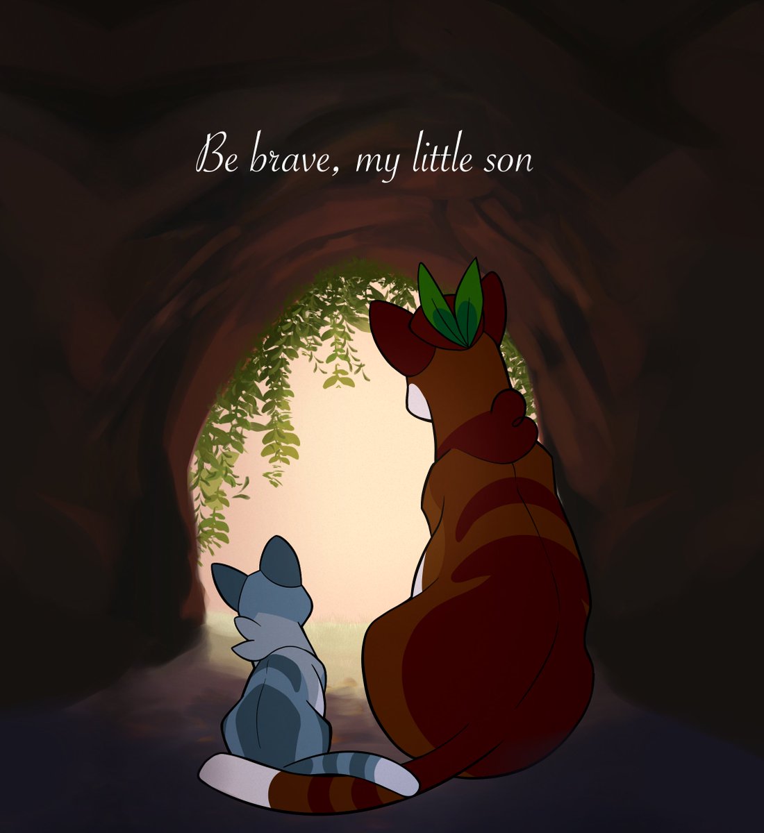 gekkozillas's tweet photo. Sometimes I like browsing randomly on the wc wiki and find some cute quotes
Leafpool said this when she found out jaykit was blind and I couldn’t get it out of my head so here it isss!!🌸💖
The comic I’m currently working on is a conversation leafpool and jayfeather had as well🌝 https://t.co/eXFo594eIp