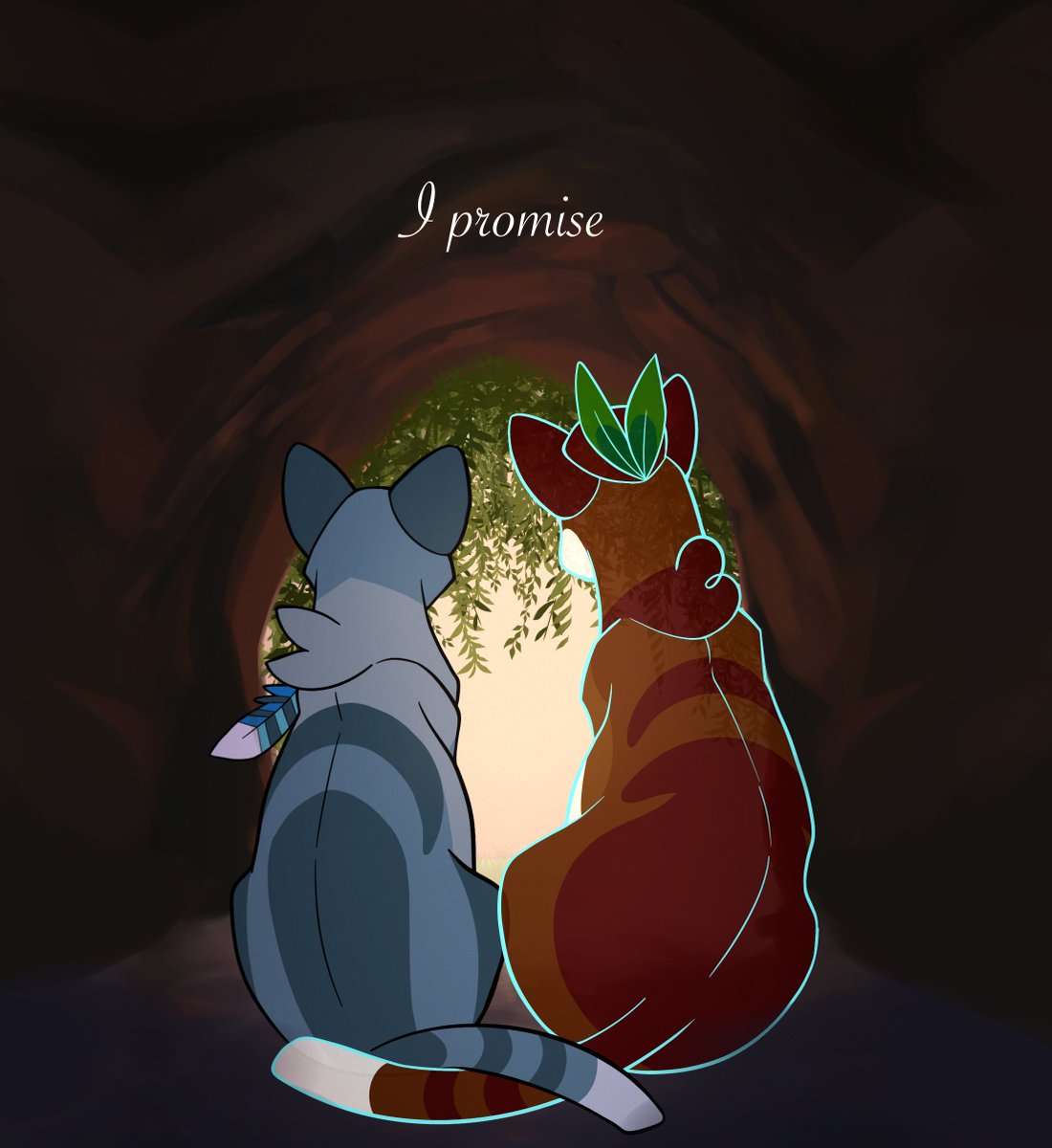 Sometimes I like browsing randomly on the wc wiki and find some cute quotes
Leafpool said this when she found out jaykit was blind and I couldn’t get it out of my head so here it isss!!🌸💖
The comic I’m currently working on is a conversation leafpool and jayfeather had as well🌝