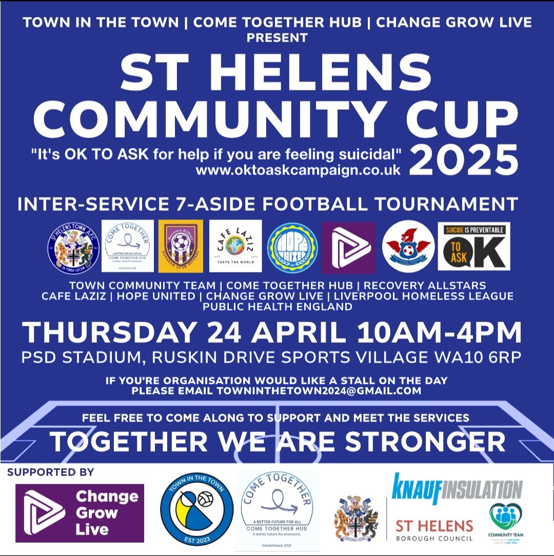 St.helens Community Cup 24th April 2025