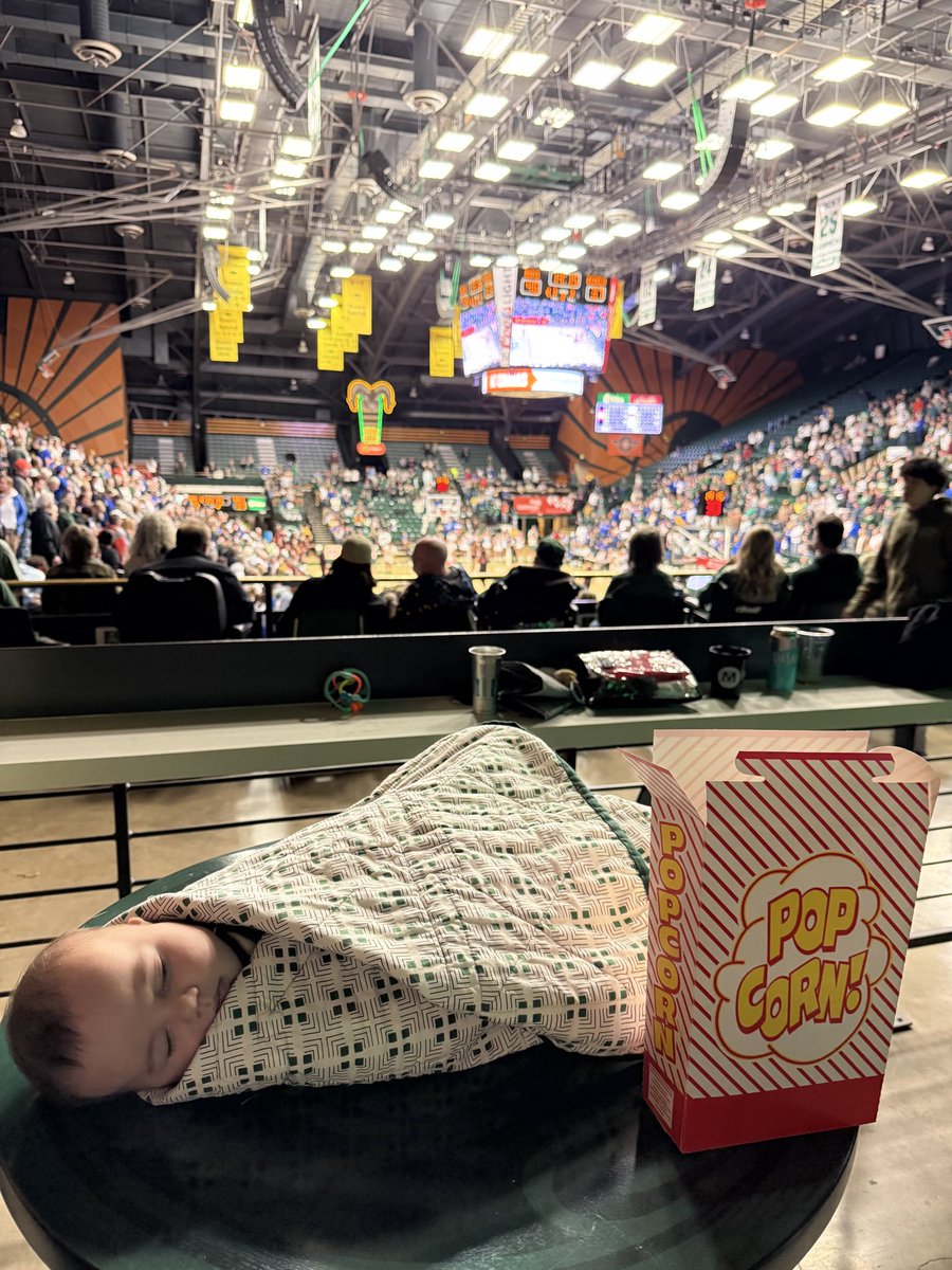 Kid's been alive for a bowl game, back-to-back March Madness appearances, and hasn't known a world where the Rams don’t rule. His college sports expectations are dangerously high! #CSURams