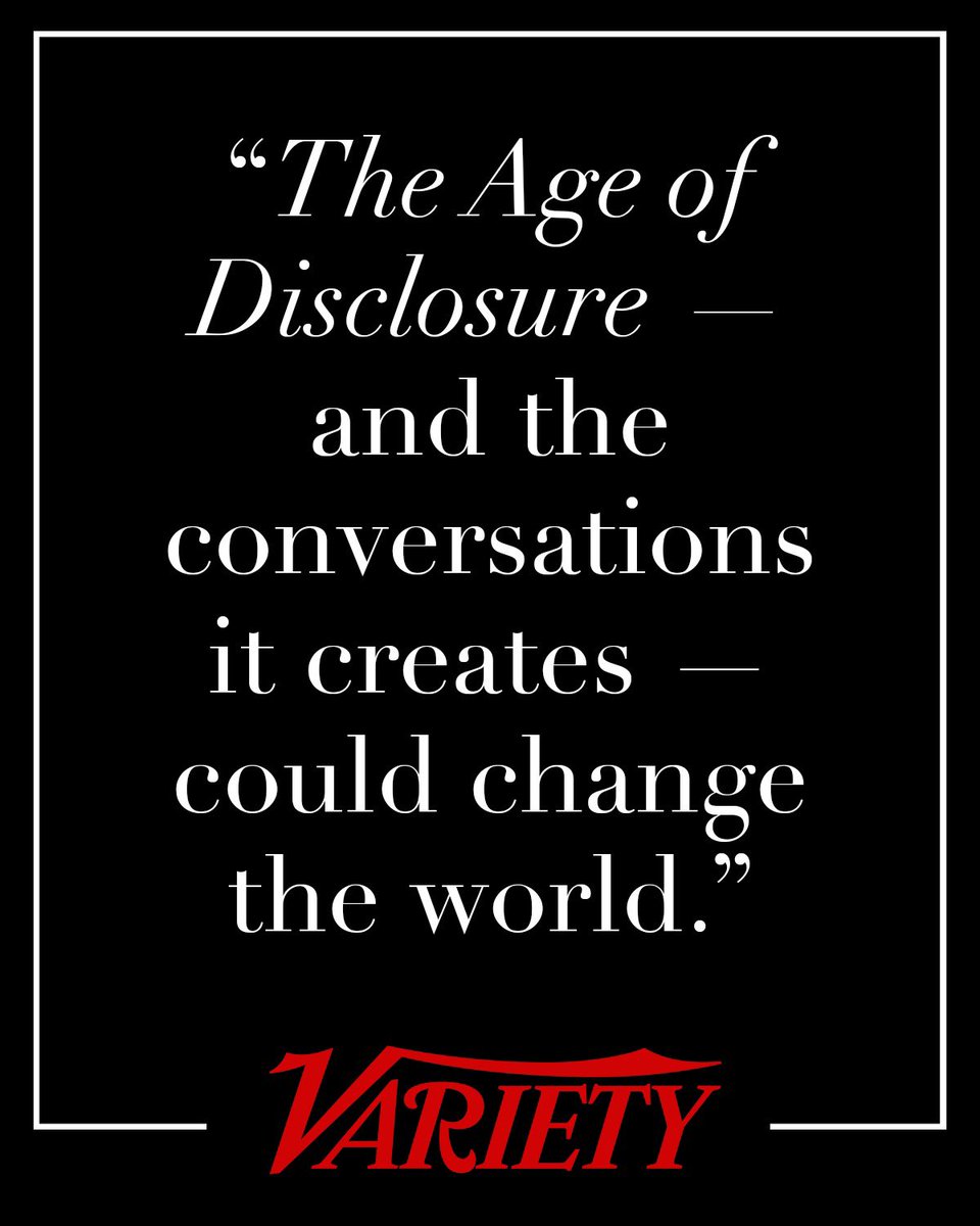 The Age of Disclosure tweet media