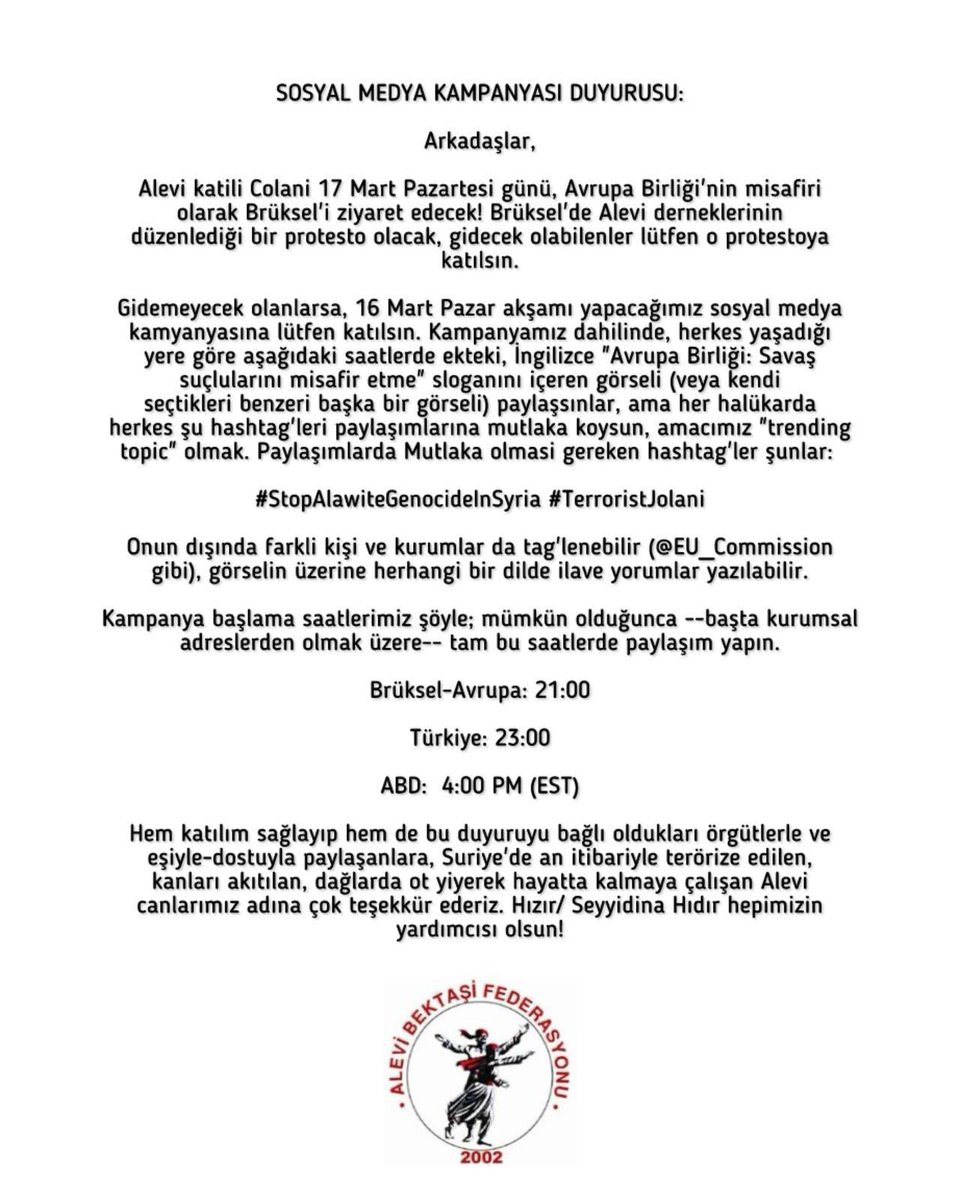 #StopAlawiteGenocideInSyria #TerroristJolani #SolidarityWithMinoritiesInSyria