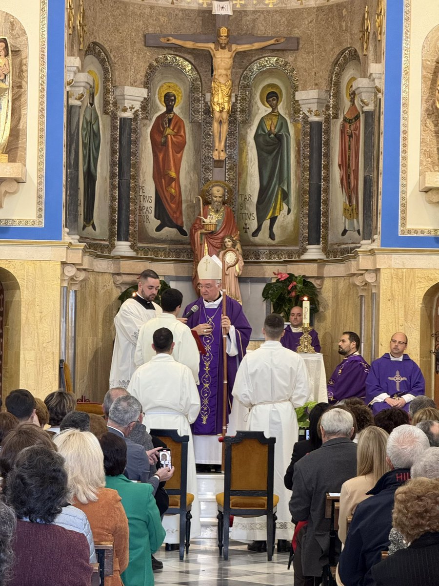 ⛪️ Acompañamos a N. H. D. Raúl Torregrosa y a D. José Antonio García en su Admisión a Órdenes Sagradas, un paso más en hacia su ordenación ministerial.

Desde #PasiónOlula os deseamos lo mejor en esta nueva etapa, pidiendo al Señor de Pasión que guíe e ilumine vuestro camino.