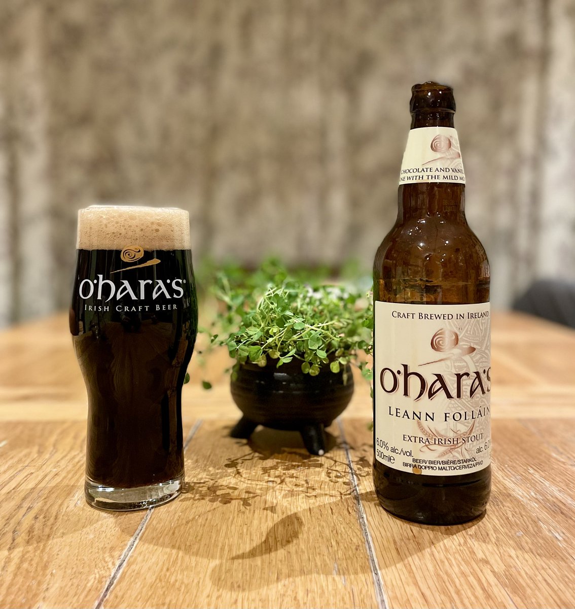 Oiche Padraig?
Only one more sleep!
This is truly one of the best stouts in Ireland 🍻

#CraicBeer #DrinkIrish #IrishBeer #CarlowBeer