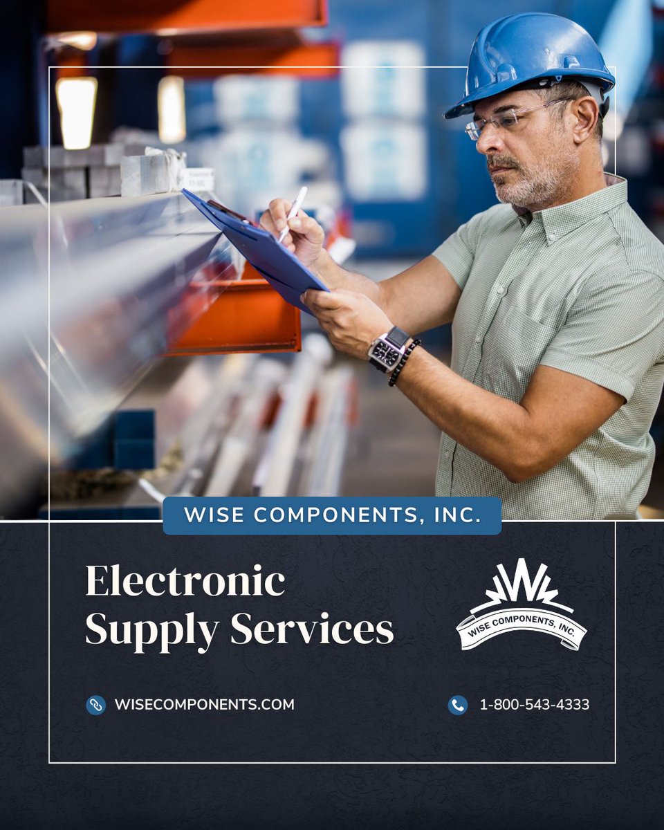 WiseComponents's tweet image. For precision and perfection in procurement, choose Wise Components. We don&apos;t just provide parts; we provide solutions. ⚙️🌟

Call 1-800-543-4333 for excellence in total supply management. 

#ProcurementExcellence #WiseSolutions