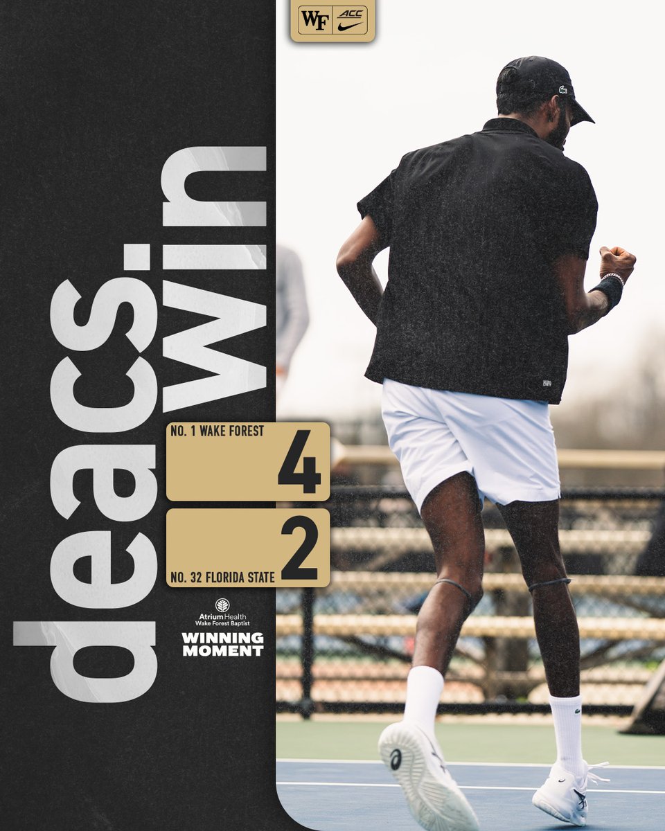 Nothing can stop the Deacs 🎩