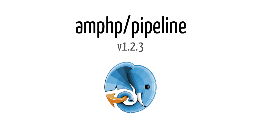 asyncphp's tweet image. amphp/pipeline v1.2.3 released. github.com/amphp/pipeline…