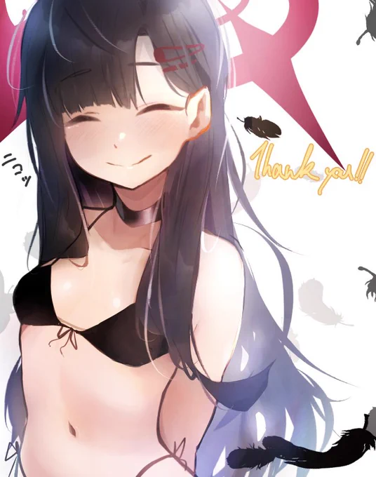 イチカ水着Ver.!! カラーむずいですー!! でもかわいいのさ