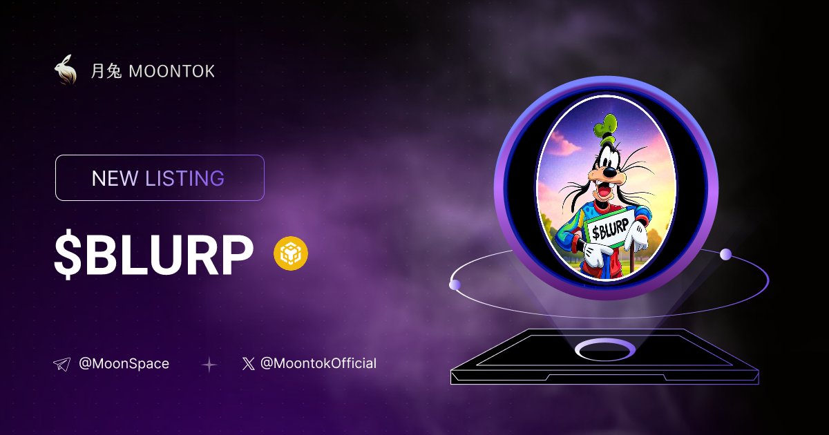 MoontokListing's tweet photo. ⚡ 月兔雷霆 - Moontok Xpress

BLURP ( $BLURP )
https://t.co/DkTbsNqiII

0xe9EFa1FD82307CfBe2c0B5D4AdfFC9750F5314D4

LIQ: $28,336 | MC: $44,821

#altcoin #memecoins @blurpbsc @moontokofficial https://t.co/tQpSoewst3