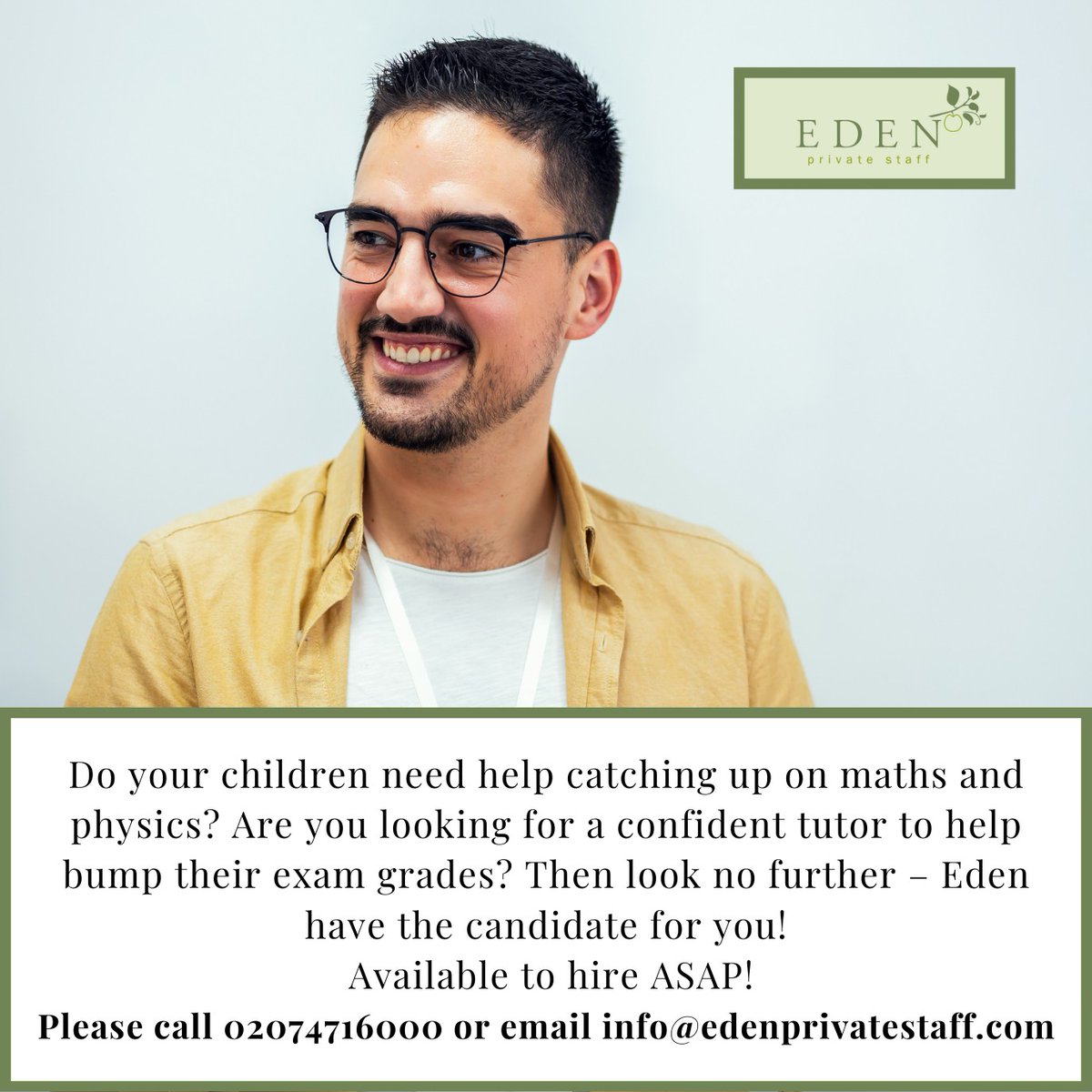 EdenPrivateStaf's tweet image. edenprivatestaff.com/resume/online-…

#findatutor #mathstutor #householdstaff #nannytutor