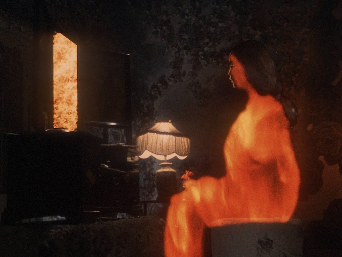 HauntedMovies's tweet photo. House (1977) dir. Nobuhiko Obayashi https://t.co/qoOMT9B4Xx