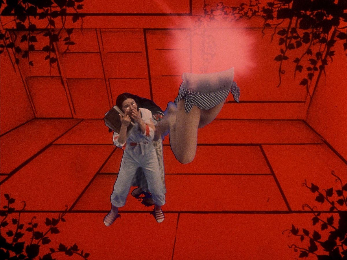 HauntedMovies's tweet photo. House (1977) dir. Nobuhiko Obayashi https://t.co/qoOMT9B4Xx