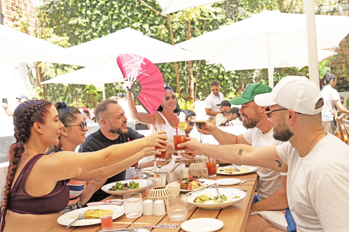 br_webb's tweet photo. High energy, high heels, and high spiritsโwelcome to fabulous, brand new Sunday drag brunch in Puerto Vallarta at the @trysthotels. Itโs fierce!
#HomoCultureTour #TheTryst #TrystHotels #DragBrunch #PuertoVallarta #SundayFunday #ilovegay #gaylife #gaytravel #gaycation https://t.co/g8ayhpDUXi