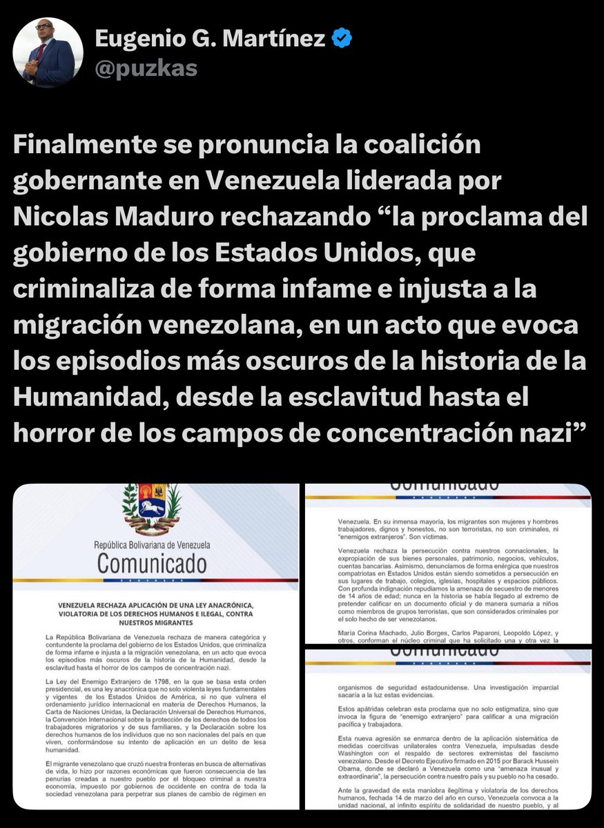 Observandotodo's tweet photo. Mientras tanto “la libertadora” y sus acólitos hacen mutis! https://t.co/ZuI1bdM9XH