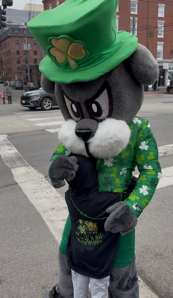 TalbotKA's tweet image. Happy St. Patrick’s Day Slugger! @PortlandSeaDogs