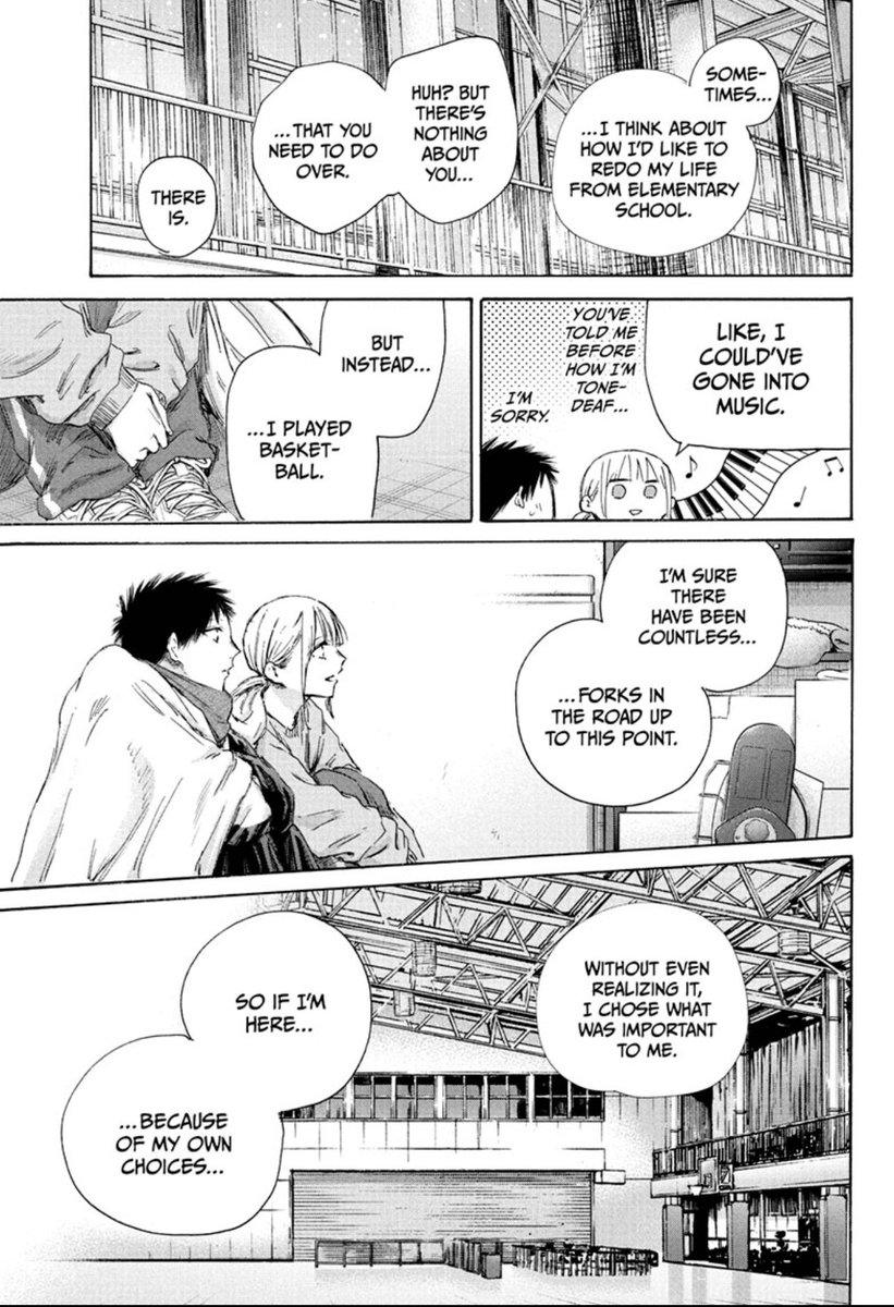 _KJB99's tweet photo. Such a wholesome chapter, I love seeing them have moments like this🥹
#BlueBox188 #Aonohako https://t.co/SSr8BFjwRx