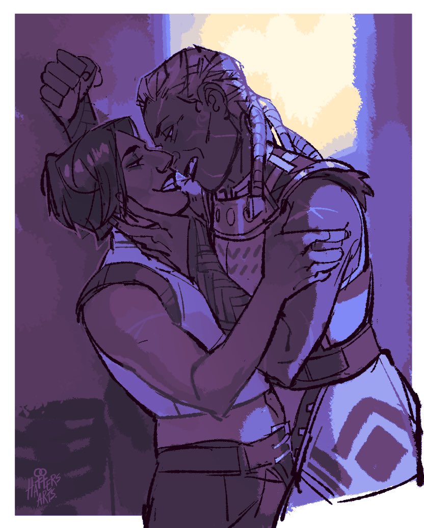 My commission of SevBessa from the amazing <a href="/hattersarts/">( harriet )</a>!