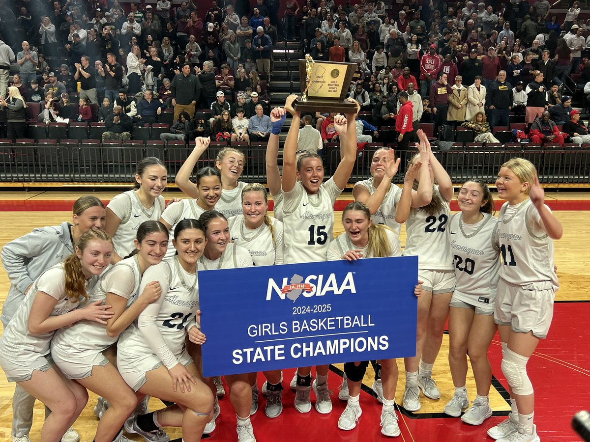 Final: Manasquan 47, Madison 34. 

Manasquan wins its 9th state title in 14 years and 8th in Lisa Kukoda’s 13 seasons as head coach.