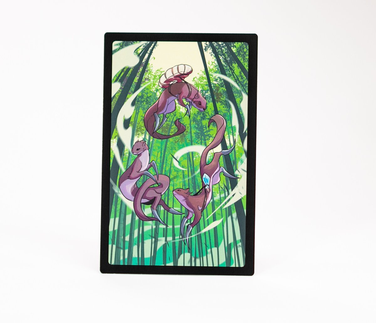 SpawnofTyphon's tweet photo. Kamaitachi, the Weasels on the Wind

#TabletopSimulator: https://t.co/CLFrhpF4y3

https://t.co/krsaxQV9iC

https://t.co/JuqcdpDu3W

(I have the sole commercial use rights to this art by Zayyin Haidar.)

#mythology #boardgame #monster #creature #myth #Japanese #Kamaitachi #weasel https://t.co/kxoA8PAK3i
