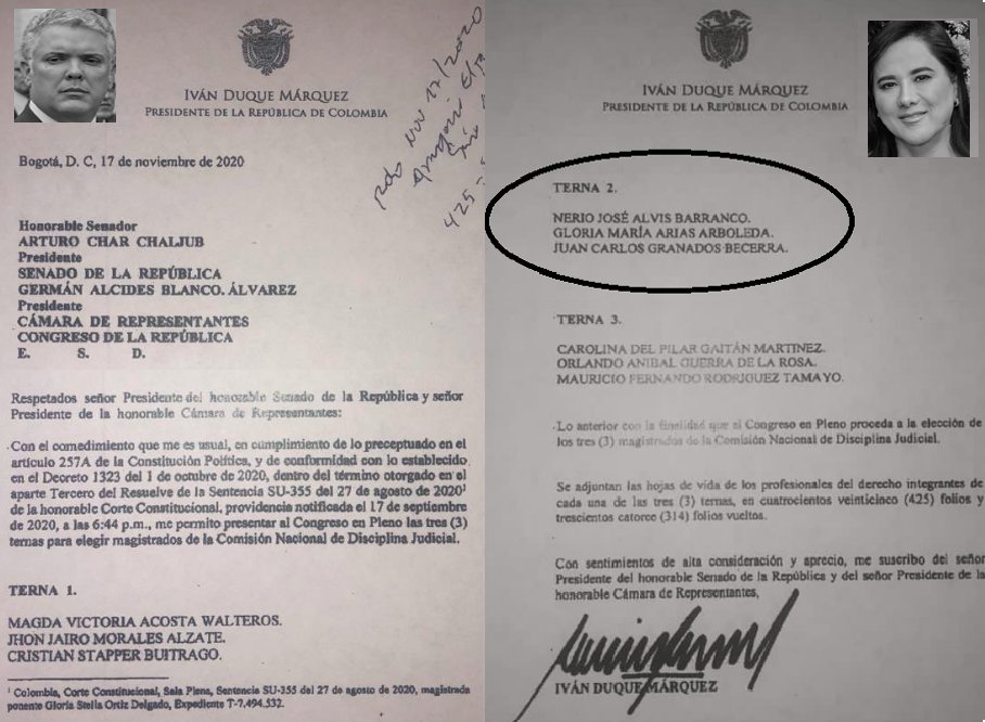JuanPoe's tweet image. Desde 2018 Gloria Arboleda ex Jefa de la Fiscalía contra el Lavado tiene poder sobre todos los bienes de Papá Pitufo. Cuando Duque la ternó a la Comisión de Disciplina Judicial ¿Qué pensaba hacer con los jueces y fiscales que investigaran a Papá Pitufo? ¿Qué dicen Uribe y el CD?