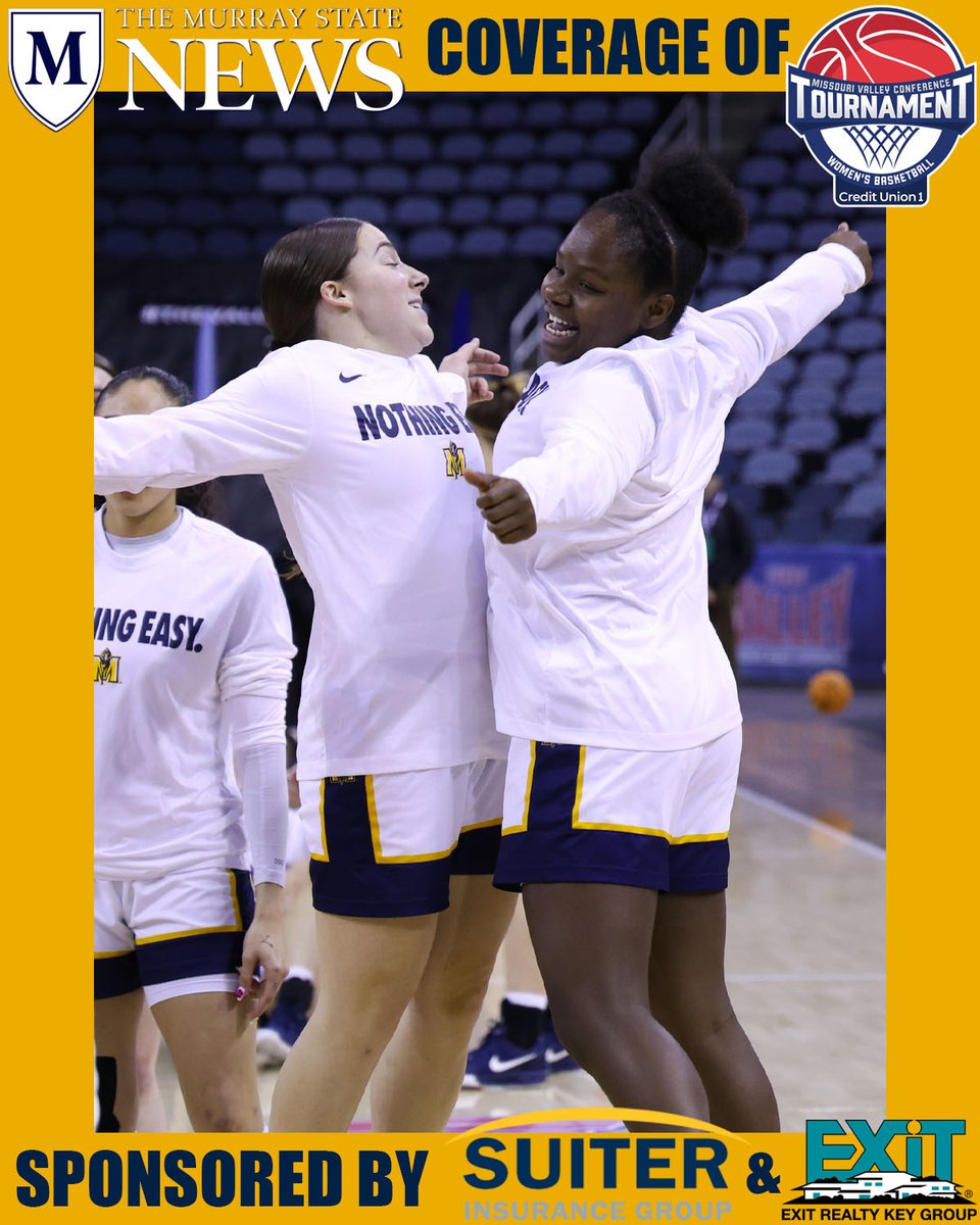 Pregame vibes are high as the Racers warm up to take on long-time rival Belmont in the Missouri Valley Conference Championship game! Tipoff is set for 1 p.m. and you can watch on ESPN2. #ShoesUp #GoRacers