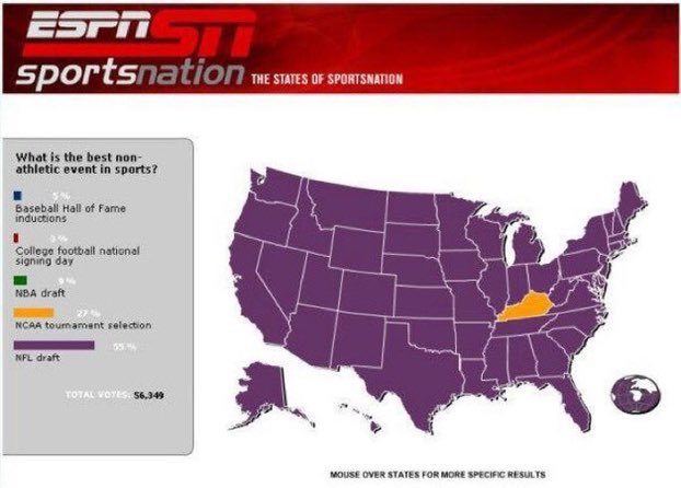 It is once again time to post my favorite map of Kentucky ever.