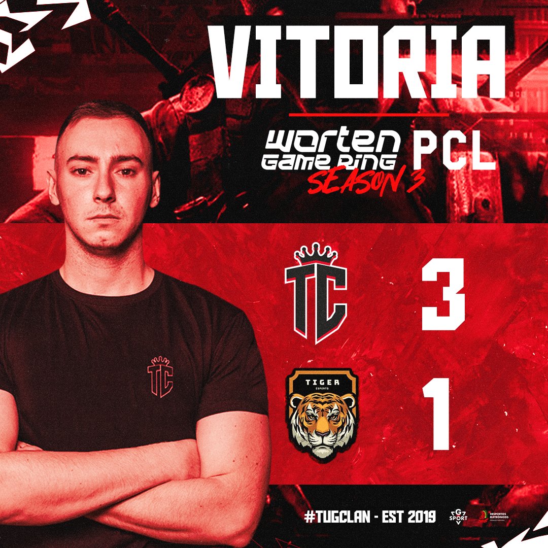 TugaClanCod's tweet photo. Respeitem a história! 💯
Grande exibição naquele que foi um jogo muito importante a contar para os playoffs para a @wgrpcl
@TugaClanCod 3 - 1 @tigeresportspt
BORA BORA ‼️
#TugaClan #TugaClanCod #WGRPCL https://t.co/2qq9dimK8F