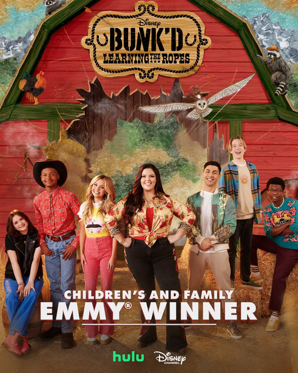We're so excited to share these incredible Disney Channel shows just won Children's and Family Emmy awards!  🥳  Congratulations to all of the winners 🏆