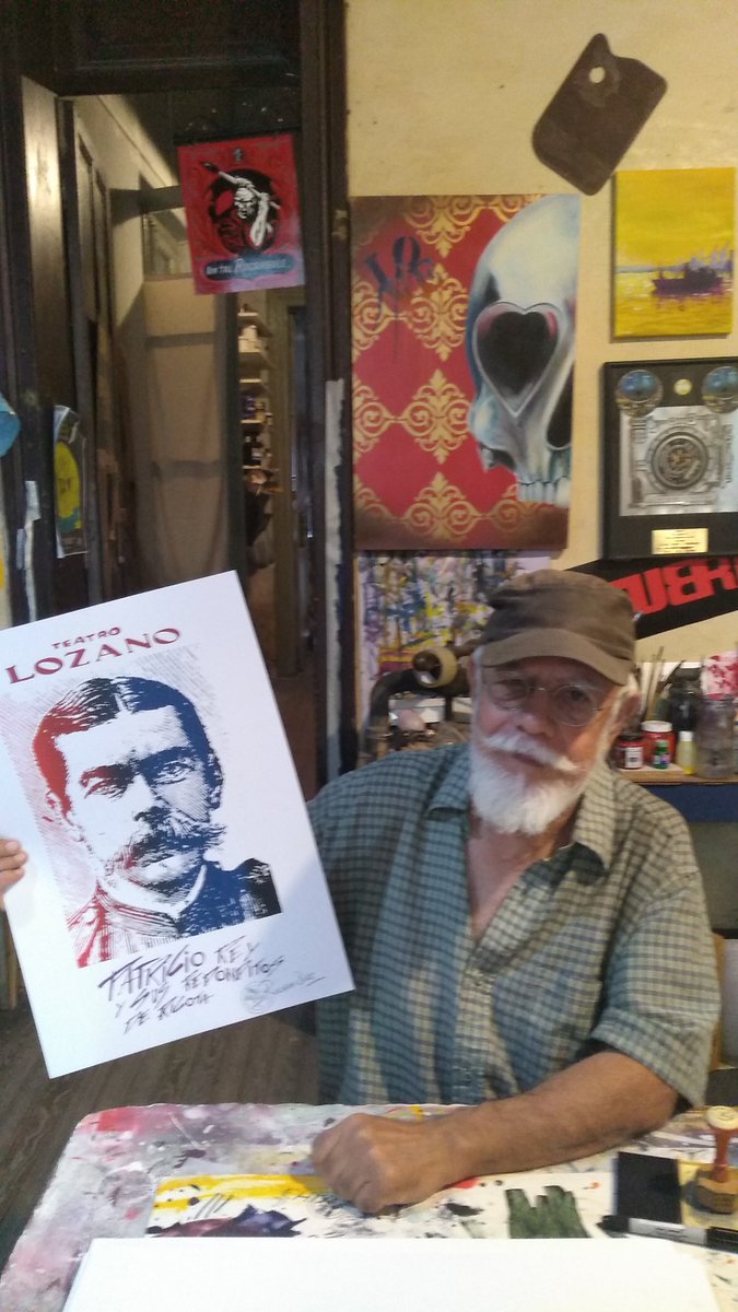 LibroRocambole's tweet image. #Serigrafia
Teatro Lozano
#PatricioRey