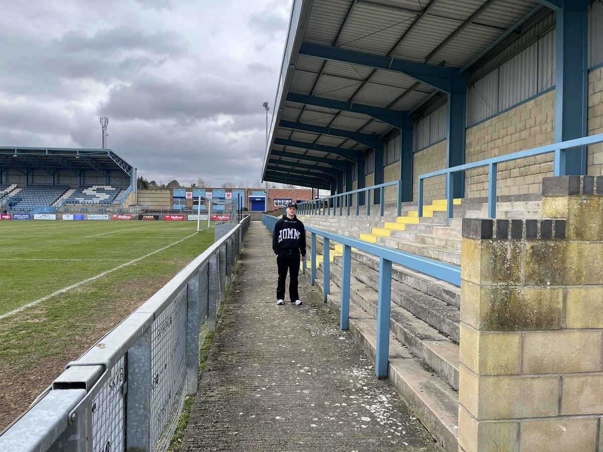 RuppenthalSteve's tweet photo. Hayden’s ACL injury now in the last few stages of recovery and can announce his next football journey next season will be with Rugby Town FC academy in the u19’s National league . 
It’s being a tough mentally and physical journey and now something positive .
Proud of you Haydo x https://t.co/ZXHdP8hHDp
