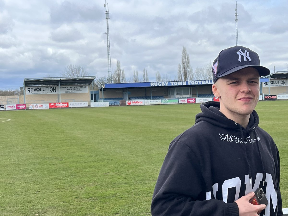 RuppenthalSteve's tweet photo. Hayden’s ACL injury now in the last few stages of recovery and can announce his next football journey next season will be with Rugby Town FC academy in the u19’s National league . 
It’s being a tough mentally and physical journey and now something positive .
Proud of you Haydo x https://t.co/ZXHdP8hHDp