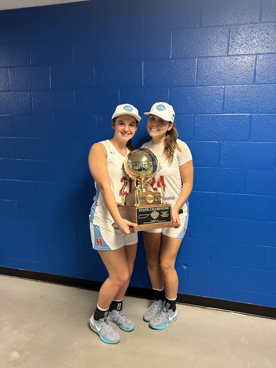 Congratulations to <a href="/Katie_graves08/">Katie Graves</a> &amp; <a href="/Kenley_coker12/">Kenley</a> and their Heritage team. STATE CHAMPS

Katie had 17 and Kenley had 13 in the State Final! 🔥