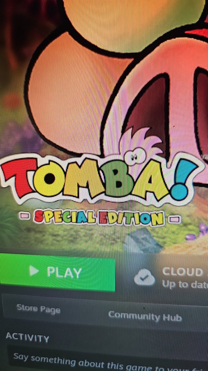 SamuraiDLH's tweet photo. One of the fav from childhood, let's go then!! Will probably play later today. #Tomba #oldschool #ps1 https://t.co/jDfQDcsGS4
