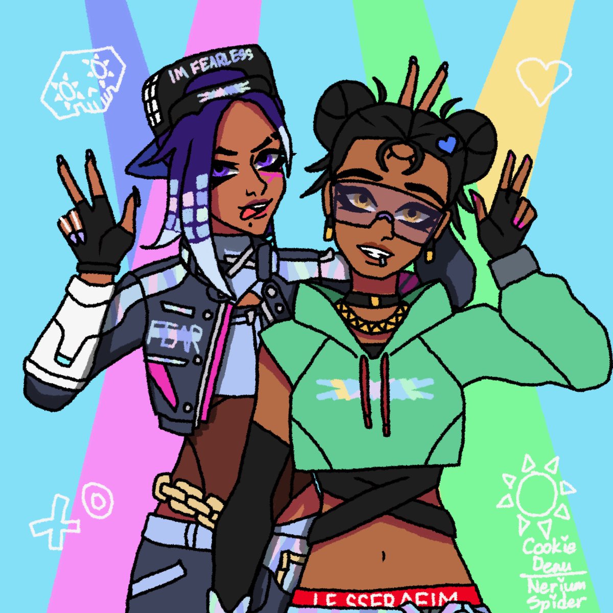 NeriumSpider's tweet image. Hello future moots and oomfs I’m Laura and these are my interests! 🦭
#Overwatch
#MadisonBeer
#Danganronpa
#Ellise
#LeSserafim
#Sealtwt
#Subnautica
Below is some of my artwork!