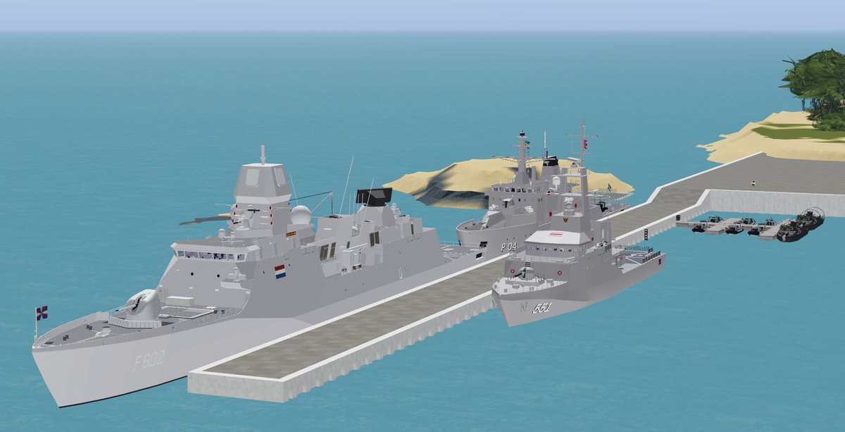 Netherlands Maritime Force Roblox tweet media