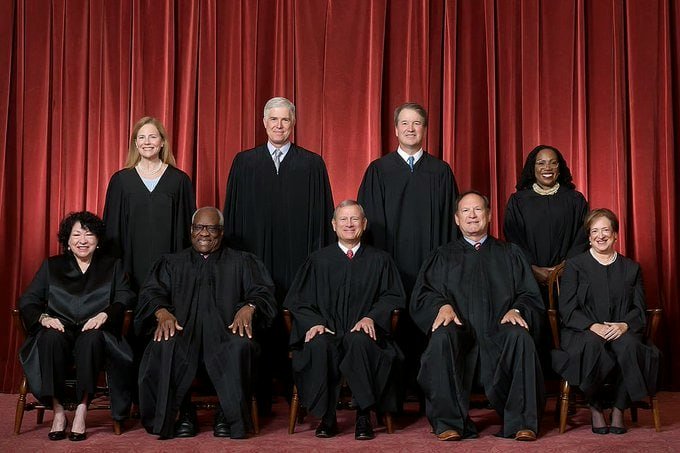 🚨BREAKING: In a 5-4 decision, SCOTUS has struck down the Biden-Harris administration's rewrite of Title IX, which would have allowed men in women’s sports, bathrooms, locker rooms, dorms, and compelled speech. 

Do you support this decision?

A. YES           B. NO