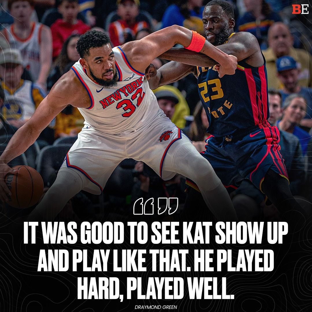 Draymond Green tries to downplay the beef between he and Karl-Anthony Towns 🤷‍♂️

Follow <a href="/ballexclusives/">Ball Exclusives</a> for the latest NBA news! 💪