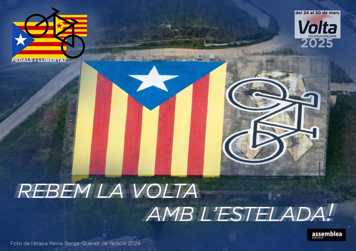 Tot el recorregut hauria d'estar ple d'estelades.
SOM-HI!
<a href="/assemblea/">Assemblea Nacional Catalana</a>
#RebemLaVOLTAamblEstelada