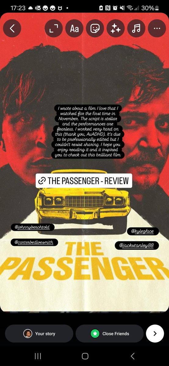 TheReelPrincess (@thereelprincess) on Twitter photo I wrote about The Passenger. The script is stellar + performancs, fearless. I worked very hard on
this (thank you, AuADHD). We need this on Blu-ray! You can read my review/essay here: blackpistachio.co.uk/the-passenger-…
#ThePassenger #Benson #Randy <a href="/KyleGallner/">Kyle Gallner</a> <a href="/JohnnyBerchtold/">Heeere’s Johnny Berchtold 🎃🔪</a> #filmreviews I wrote about The Passenger. The script is stellar + performancs, fearless. I worked very hard on
this (thank you, AuADHD). We need this on Blu-ray! You can read my review/essay here: blackpistachio.co.uk/the-passenger-…
#ThePassenger #Benson #Randy <a href="/KyleGallner/">Kyle Gallner</a> <a href="/JohnnyBerchtold/">Heeere’s Johnny Berchtold 🎃🔪</a> #filmreviews