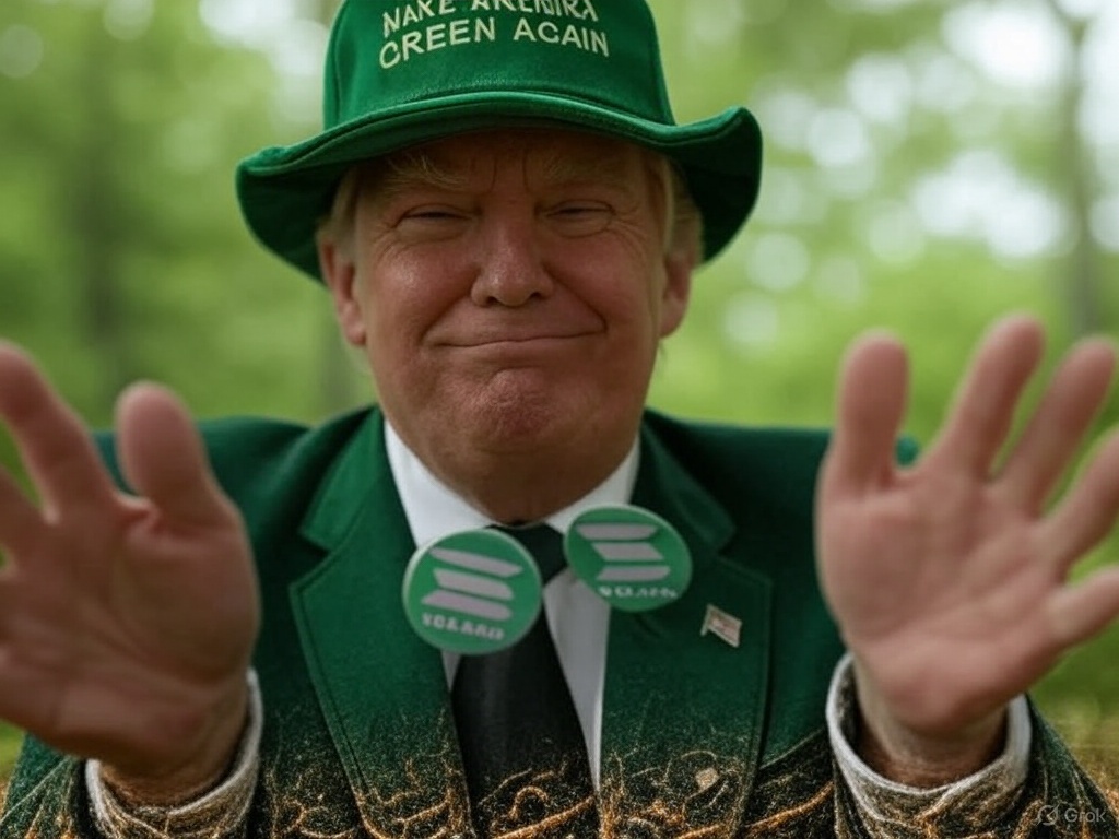MagaAgentGreen's tweet photo. Tis the season! St. Patty's day approaches, happy trading to all! #Solana #memecoins #MakeAmericaGreenAgain #Trump https://t.co/oqL8HubRNG