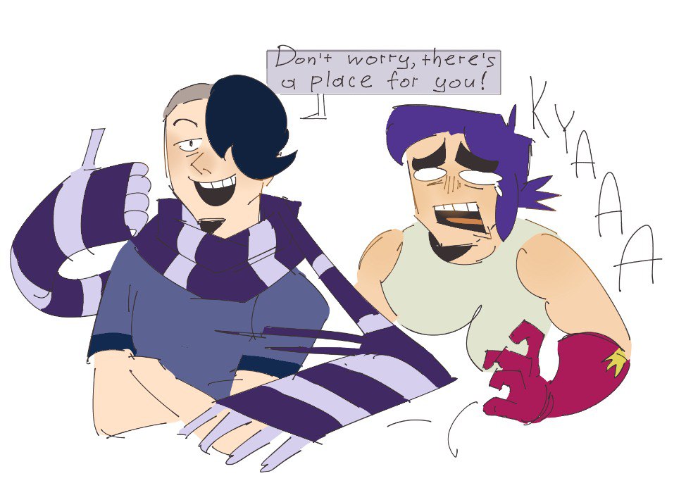 lurking_ash's tweet photo. Color version

#BrawlStars 
#BrawlStarsArt 
#brawlstarsjessie 
#BrawlstarsJanet 
#brawlstarspenny 
#BrawlstarsEdgar 
#brawlstarsfang 
#brawlstarsbuster
#supercell 
#comic https://t.co/awagVxnaaO