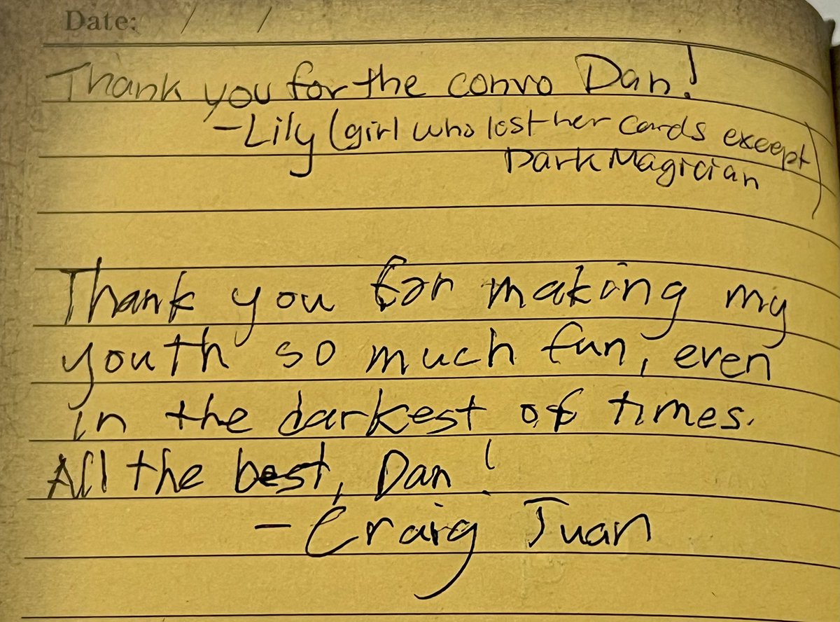 It’s entries like these (both of them) that make me glad I have guest book:)